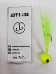 JEFFS JIGS JIG ROUND 3/4 OZ