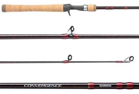 SHIMANO CONVERGENCE CASTING ROD 6'6" MF 1 PC.