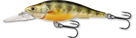 LIVETARGET YELLOW PERCH CRANKBAIT MEDIUM DIVE 3 5/8"