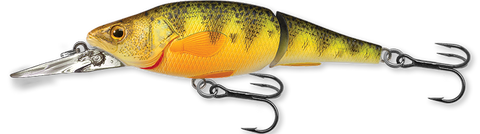 LIVETARGET YELLOW PERCH JOINTED BAIT MEDIUM DIVE 3 5/8"