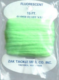 ZAK TACKLE SUPER FLUFF YARN 5ft