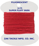 ZAK TACKLE SUPER FLUFF YARN 5ft