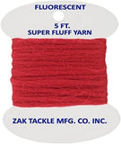 ZAK TACKLE SUPER FLUFF YARN 5ft