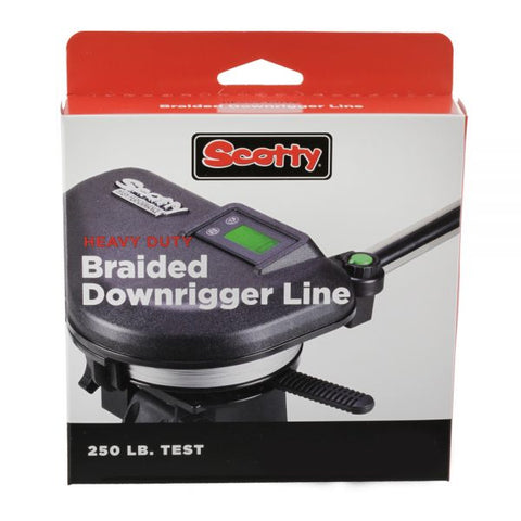 SCOTTY 250 LB HEAVY DUTY BRAIDED DOWNRIGGER LINE 200 FT