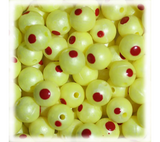 TROUT PLASTICS BLOOD DOT BEADS