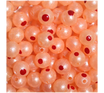 TROUT PLASTICS BLOOD DOT BEADS