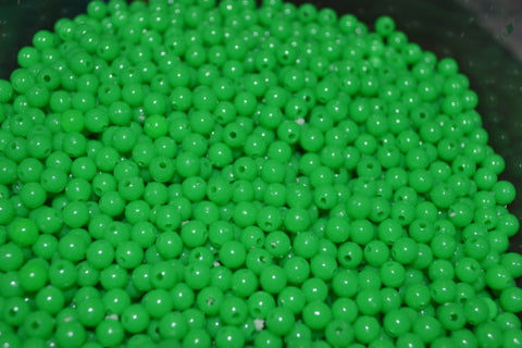 WACK M TACKLE 6MM BEADS 100 PACK