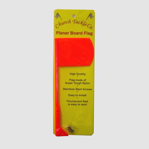 CHURCH TACKLE PLANER BOARD FLAG