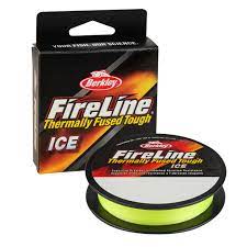 BERKLEY FIRELINE ICE FLAME GREEN 50YD