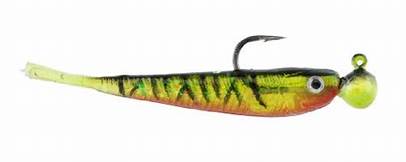 BERKLEY POWERBAIT POWER MINNOW 2" FIRETIGER