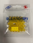 CLEARDRIFT CLEAR SOFT BEADS 8MM