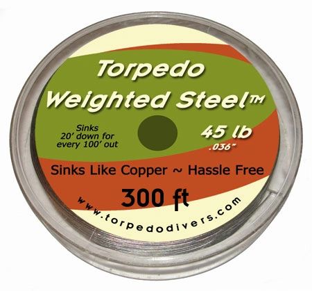 TORPEDO WEIGHTED STEEL 400 FT